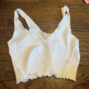 Perfect white basic tank